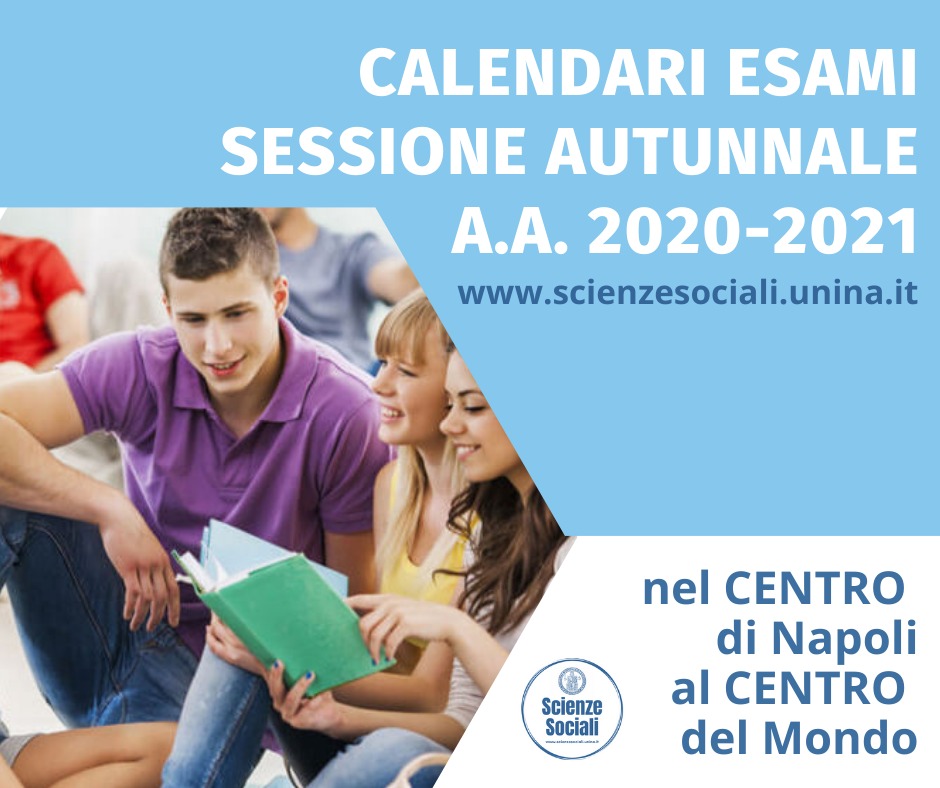 CALENDARIO ESAMI AUTUNNALI