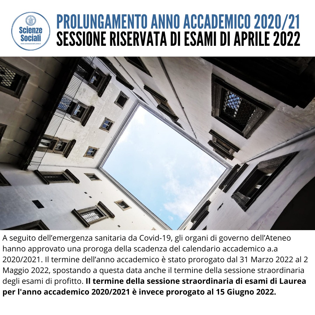 Dipartimento di Scienze Sociali