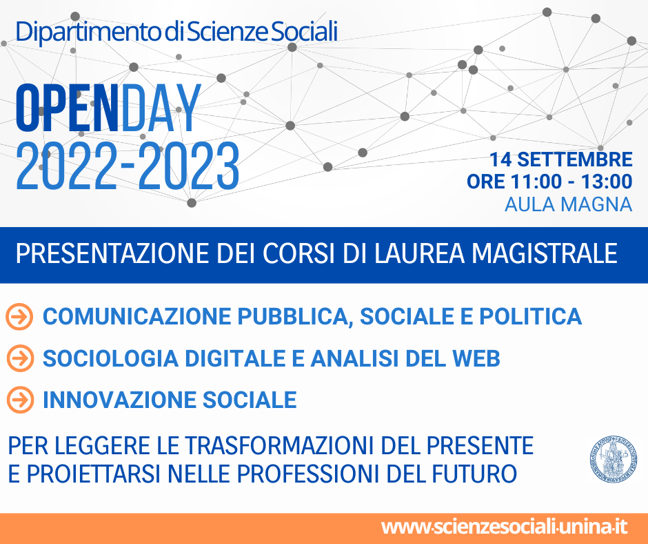 Eventi | Dipartimento di Scienze Sociali