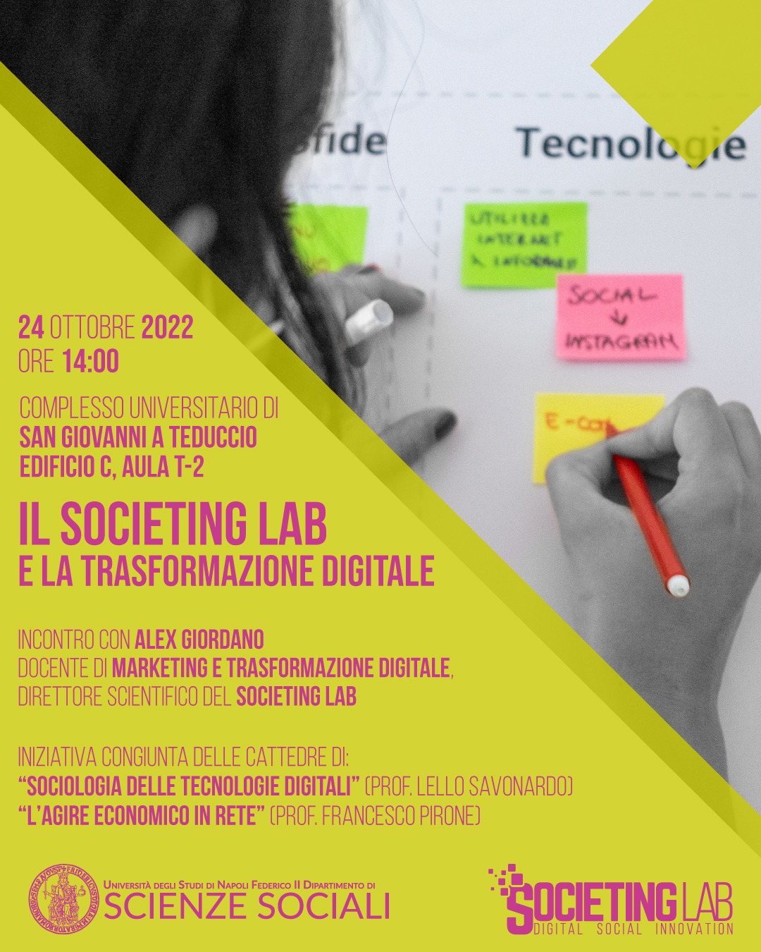 IL SOCIETING LAB E LA TRASFORMAZIONE DIGITALE:  Incontro con Alex Giordano