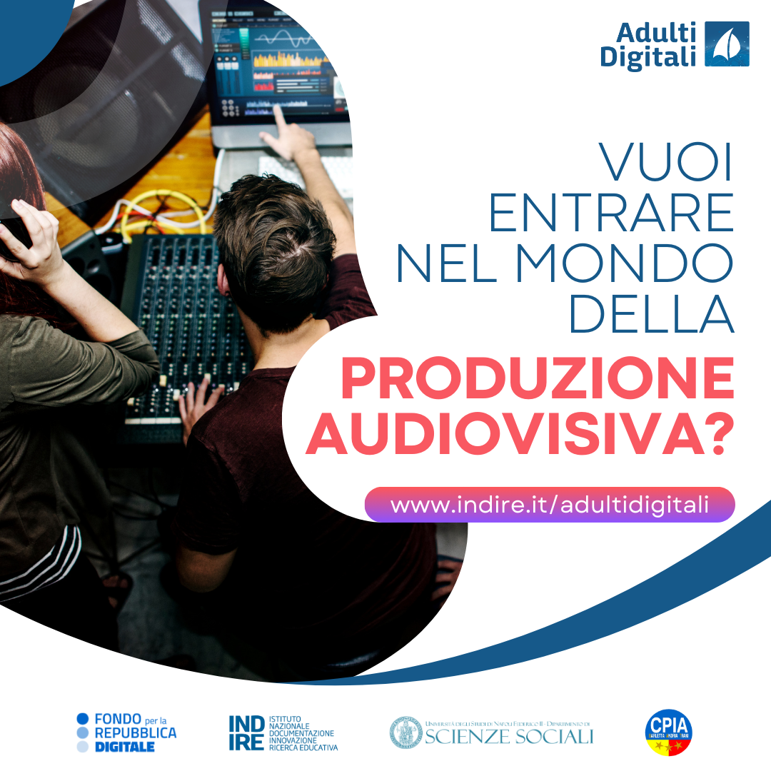 Avviso Selezioni Adulti Digitali Audiovisual Specialist