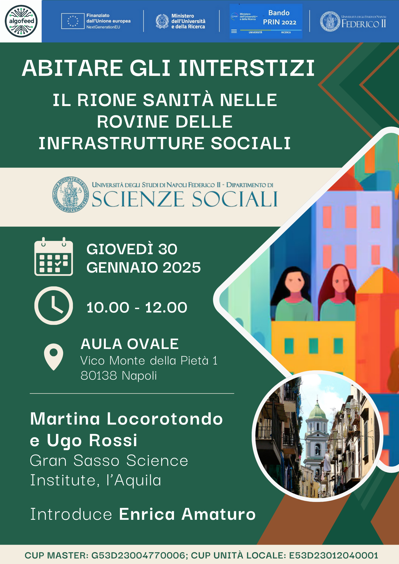 ABITARE GLI INTERSTIZI. IL RIONE SANITÀ NELLE ROVINE DELLE INFRASTRUTTURE SOCIALI