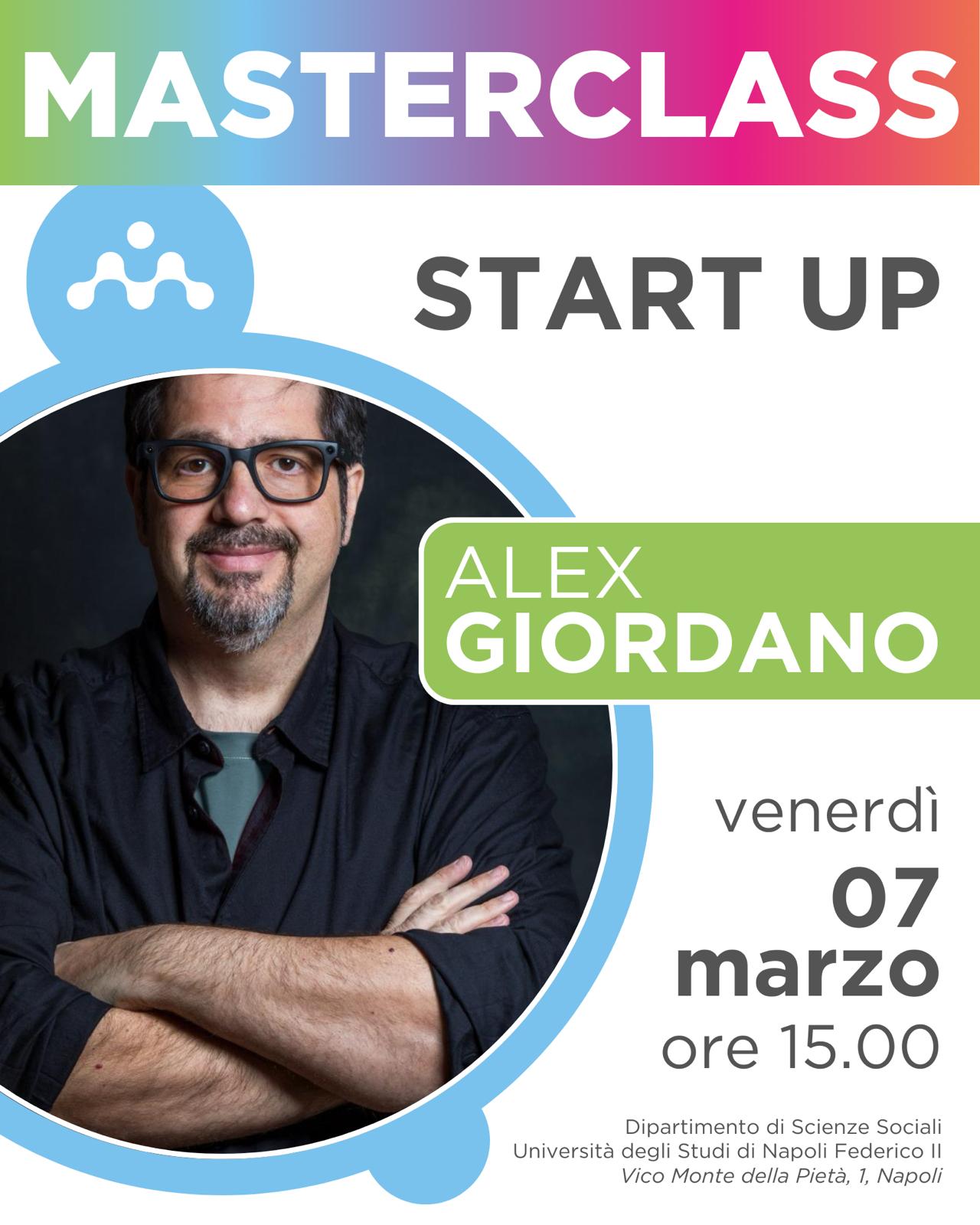 Masterclass 'L'Impresa Creativa nell'Era Digitale'