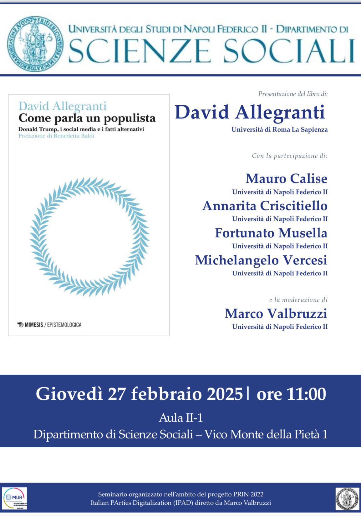 Presentazione libro: 