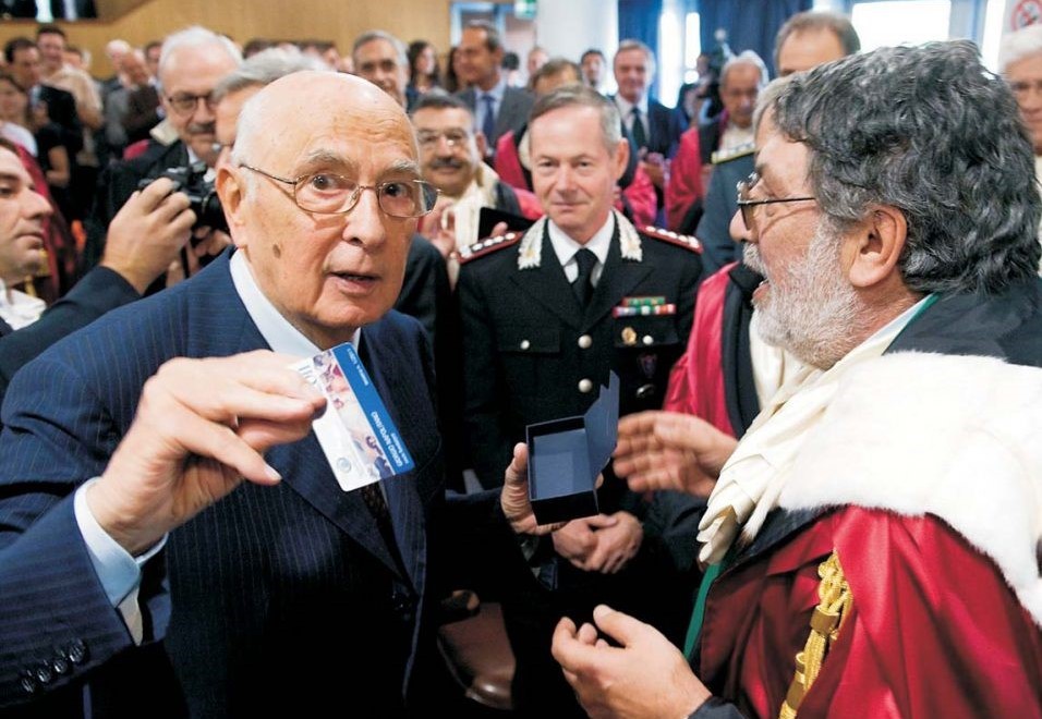 Immagine relativa al contenuto È morto Giorgio Napolitano: il cordoglio del suo Ateneo